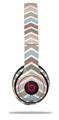 WraptorSkinz Skin Decal Wrap compatible with Beats Solo 2 and Solo 3 Wireless Headphones Zig Zag Colors 03 Skin Only (HEADPHONES NOT INCLUDED)