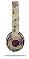 WraptorSkinz Skin Decal Wrap compatible with Beats Solo 2 and Solo 3 Wireless Headphones Flowers and Berries Purple Skin Only (HEADPHONES NOT INCLUDED)
