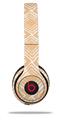 WraptorSkinz Skin Decal Wrap compatible with Beats Solo 2 and Solo 3 Wireless Headphones Wavey Peach Skin Only (HEADPHONES NOT INCLUDED)