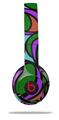 WraptorSkinz Skin Decal Wrap compatible with Beats Solo 2 and Solo 3 Wireless Headphones Crazy Dots 03 Skin Only (HEADPHONES NOT INCLUDED)
