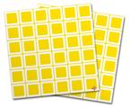 Vinyl Craft Cutter Designer 12x12 Sheets Squared Yellow - 2 Pack
