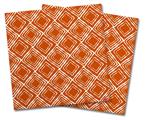 Vinyl Craft Cutter Designer 12x12 Sheets Wavey Burnt Orange - 2 Pack