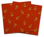 Vinyl Craft Cutter Designer 12x12 Sheets Anchors Away Red Dark - 2 Pack