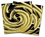 Vinyl Craft Cutter Designer 12x12 Sheets Alecias Swirl 02 Yellow - 2 Pack