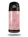 Skin Decal Wrap for Thermos Funtainer 12oz Bottle Wavey Pink (BOTTLE NOT INCLUDED)