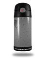 Skin Decal Wrap for Thermos Funtainer 12oz Bottle Raining Gray (BOTTLE NOT INCLUDED)