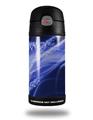 Skin Decal Wrap for Thermos Funtainer 12oz Bottle Mystic Vortex Blue (BOTTLE NOT INCLUDED)