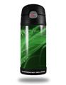 Skin Decal Wrap for Thermos Funtainer 12oz Bottle Mystic Vortex Green (BOTTLE NOT INCLUDED)