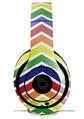 WraptorSkinz Skin Decal Wrap compatible with Beats Studio 2 and 3 Wired and Wireless Headphones Zig Zag Rainbow Skin Only HEADPHONES NOT INCLUDED