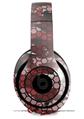 WraptorSkinz Skin Decal Wrap compatible with Beats Studio 2 and 3 Wired and Wireless Headphones HEX Mesh Camo 01 Red Skin Only HEADPHONES NOT INCLUDED
