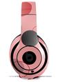 WraptorSkinz Skin Decal Wrap compatible with Beats Studio 2 and 3 Wired and Wireless Headphones Lots of Dots Red on Pink Skin Only HEADPHONES NOT INCLUDED