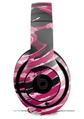 WraptorSkinz Skin Decal Wrap compatible with Beats Studio 2 and 3 Wired and Wireless Headphones Alecias Swirl 02 Hot Pink Skin Only HEADPHONES NOT INCLUDED