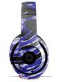 WraptorSkinz Skin Decal Wrap compatible with Beats Studio 2 and 3 Wired and Wireless Headphones Alecias Swirl 02 Blue Skin Only HEADPHONES NOT INCLUDED
