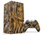 WraptorSkinz Skin Wrap compatible with the 2020 XBOX Series X Console and Controller WraptorCamo Grassy Marsh Camo Orange (XBOX NOT INCLUDED)