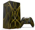WraptorSkinz Skin Wrap compatible with the 2020 XBOX Series X Console and Controller Abstract 01 Yellow (XBOX NOT INCLUDED)