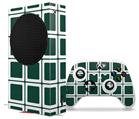 WraptorSkinz Skin Wrap compatible with the 2020 XBOX Series S Console and Controller Squared Hunter Green (XBOX NOT INCLUDED)