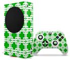 WraptorSkinz Skin Wrap compatible with the 2020 XBOX Series S Console and Controller Boxed Green (XBOX NOT INCLUDED)