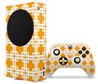 WraptorSkinz Skin Wrap compatible with the 2020 XBOX Series S Console and Controller Boxed Orange (XBOX NOT INCLUDED)