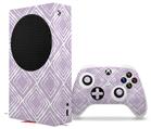 WraptorSkinz Skin Wrap compatible with the 2020 XBOX Series S Console and Controller Wavey Lavender (XBOX NOT INCLUDED)