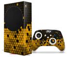 WraptorSkinz Skin Wrap compatible with the 2020 XBOX Series S Console and Controller HEX Yellow (XBOX NOT INCLUDED)