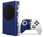 WraptorSkinz Skin Wrap compatible with the 2020 XBOX Series S Console and Controller Ripped Colors Blue White (XBOX NOT INCLUDED)