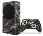 WraptorSkinz Skin Wrap compatible with the 2020 XBOX Series S Console and Controller Marble Granite 03 Black (XBOX NOT INCLUDED)