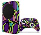 WraptorSkinz Skin Wrap compatible with the 2020 XBOX Series S Console and Controller Crazy Dots 01 (XBOX NOT INCLUDED)