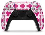 WraptorSkinz Skin Wrap compatible with the Sony PS5 DualSense Controller Boxed Fushia Hot Pink (CONTROLLER NOT INCLUDED)