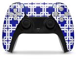 WraptorSkinz Skin Wrap compatible with the Sony PS5 DualSense Controller Boxed Royal Blue (CONTROLLER NOT INCLUDED)