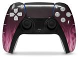 WraptorSkinz Skin Wrap compatible with the Sony PS5 DualSense Controller Fire Pink (CONTROLLER NOT INCLUDED)