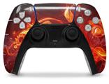 WraptorSkinz Skin Wrap compatible with the Sony PS5 DualSense Controller Fire Flower (CONTROLLER NOT INCLUDED)