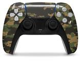 WraptorSkinz Skin Wrap compatible with the Sony PS5 DualSense Controller WraptorCamo Digital Camo Timber (CONTROLLER NOT INCLUDED)