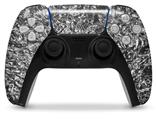 WraptorSkinz Skin Wrap compatible with the Sony PS5 DualSense Controller Aluminum Foil (CONTROLLER NOT INCLUDED)