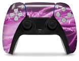 WraptorSkinz Skin Wrap compatible with the Sony PS5 DualSense Controller Mystic Vortex Hot Pink (CONTROLLER NOT INCLUDED)