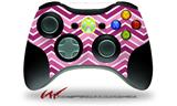 Zig Zag Pinks - Decal Style Skin fits Microsoft XBOX 360 Wireless Controller (CONTROLLER NOT INCLUDED)