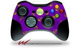 Anchors Away Purple - Decal Style Skin fits Microsoft XBOX 360 Wireless Controller (CONTROLLER NOT INCLUDED)