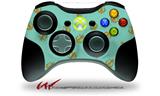 Anchors Away Seafoam Green - Decal Style Skin fits Microsoft XBOX 360 Wireless Controller (CONTROLLER NOT INCLUDED)
