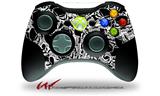 Scattered Skulls Black - Decal Style Skin fits Microsoft XBOX 360 Wireless Controller (CONTROLLER NOT INCLUDED)