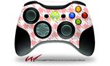 Houndstooth Pink - Decal Style Skin fits Microsoft XBOX 360 Wireless Controller (CONTROLLER NOT INCLUDED)