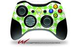 Houndstooth Neon Lime Green - Decal Style Skin fits Microsoft XBOX 360 Wireless Controller (CONTROLLER NOT INCLUDED)