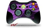 Mystic Vortex Purple - Decal Style Skin fits Microsoft XBOX 360 Wireless Controller (CONTROLLER NOT INCLUDED)