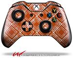 Decal Style Skin for Microsoft XBOX One Wireless Controller Wavey Burnt Orange - (CONTROLLER NOT INCLUDED)