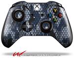 Decal Style Skin for Microsoft XBOX One Wireless Controller HEX Mesh Camo 01 Blue - (CONTROLLER NOT INCLUDED)