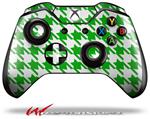 Decal Style Skin for Microsoft XBOX One Wireless Controller Houndstooth Green - (CONTROLLER NOT INCLUDED)