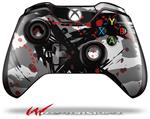 Decal Style Skin for Microsoft XBOX One Wireless Controller Abstract 02 Red - (CONTROLLER NOT INCLUDED)