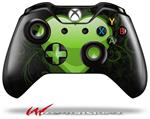 Decal Style Skin for Microsoft XBOX One Wireless Controller Glass Heart Grunge Green - (CONTROLLER NOT INCLUDED)