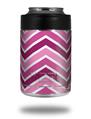 Skin Decal Wrap for Yeti Colster, Ozark Trail and RTIC Can Coolers - Zig Zag Pinks (COOLER NOT INCLUDED)