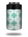 Skin Decal Wrap for Yeti Colster, Ozark Trail and RTIC Can Coolers - Boxed Seafoam Green (COOLER NOT INCLUDED)