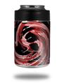 Skin Decal Wrap for Yeti Colster, Ozark Trail and RTIC Can Coolers - Alecias Swirl 02 Red (COOLER NOT INCLUDED)