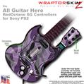 Camouflage Purple WraptorSkinz TM Skin fits All PS2 SG Guitars Controllers (GUITAR NOT INCLUDED)s